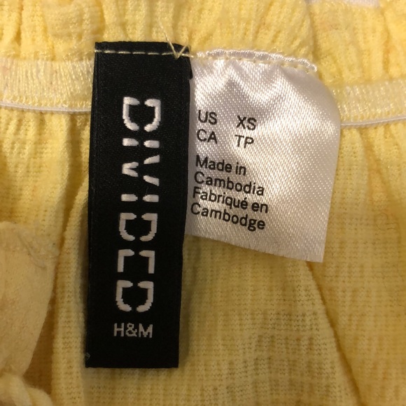 H&M girls Short Off-the-shoulder Top - Picture 4 of 8